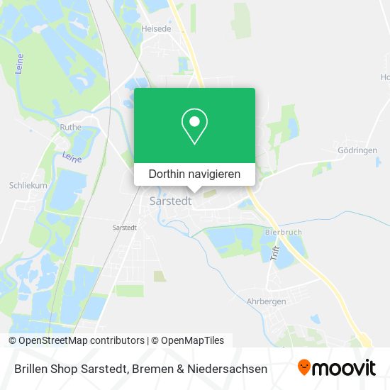 Brillen Shop Sarstedt Karte