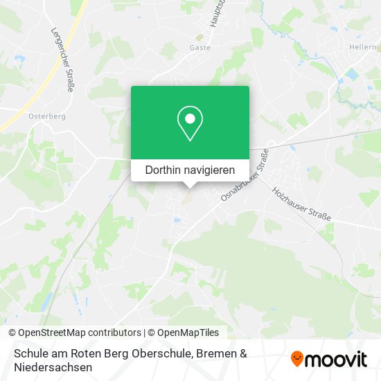 Schule am Roten Berg Oberschule Karte