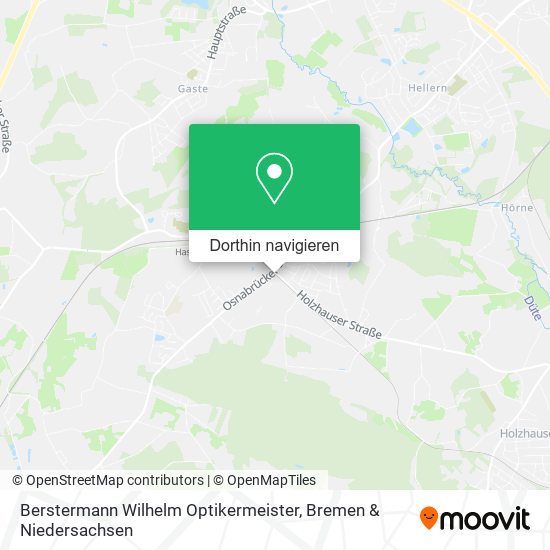 Berstermann Wilhelm Optikermeister Karte