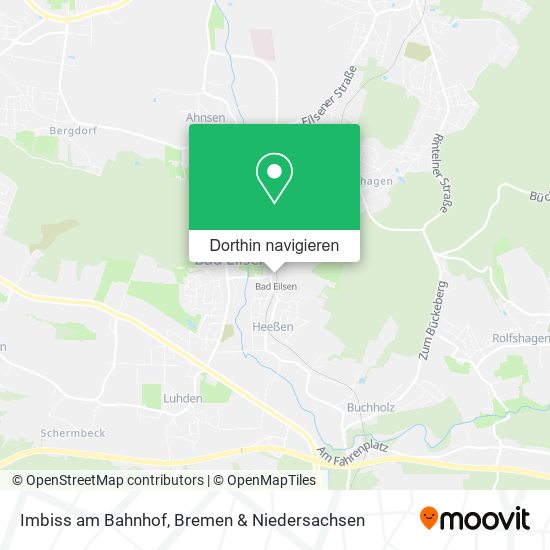 Imbiss am Bahnhof Karte