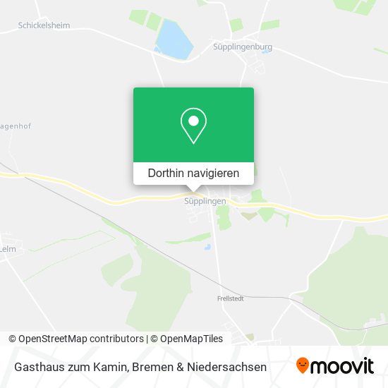 Gasthaus zum Kamin Karte