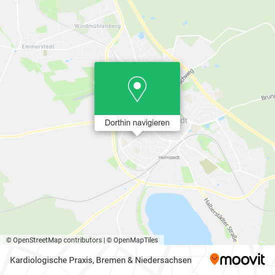 Kardiologische Praxis Karte