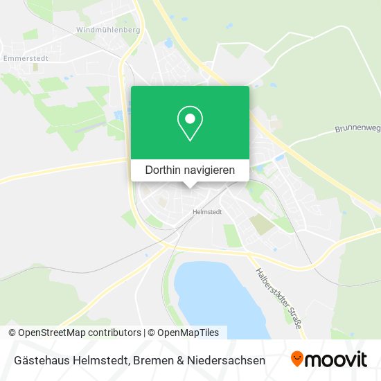 Gästehaus Helmstedt Karte