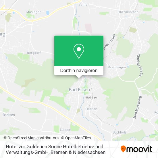 Hotel zur Goldenen Sonne Hotelbetriebs- und Verwaltungs-GmbH Karte