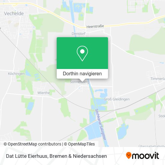 Dat Lütte Eierhuus Karte