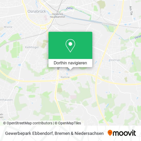 Gewerbepark Ebbendorf Karte