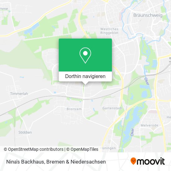Nina's Backhaus Karte