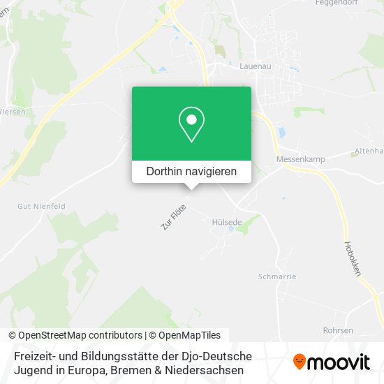 Freizeit- und Bildungsstätte der Djo-Deutsche Jugend in Europa Karte