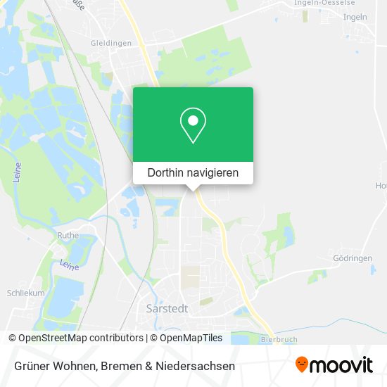 Grüner Wohnen Karte