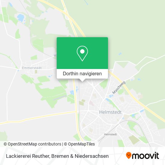 Lackiererei Reuther Karte