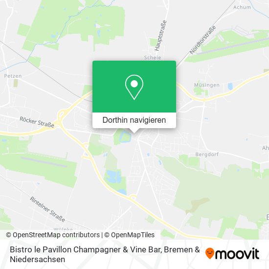 Bistro le Pavillon Champagner & Vine Bar Karte