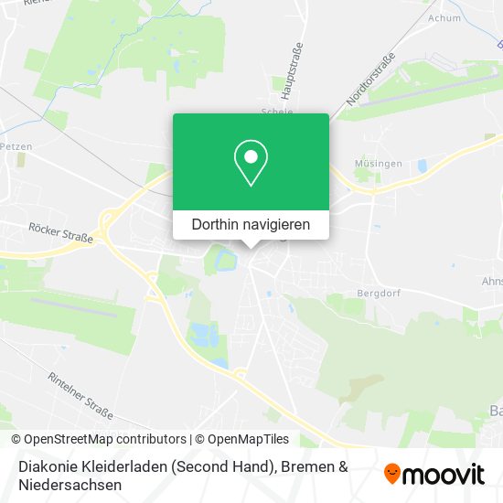 Diakonie Kleiderladen (Second Hand) Karte