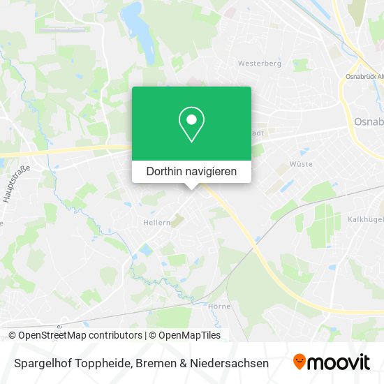 Spargelhof Toppheide Karte