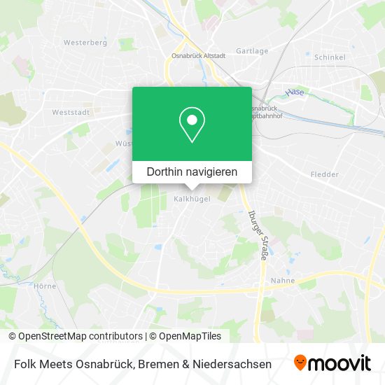 Folk Meets Osnabrück Karte