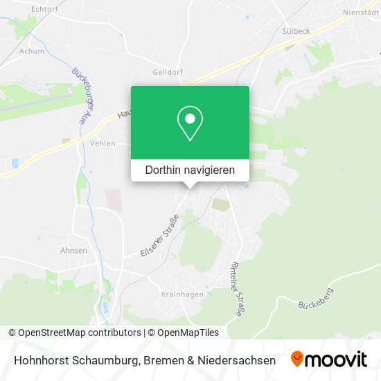 Hohnhorst Schaumburg Karte