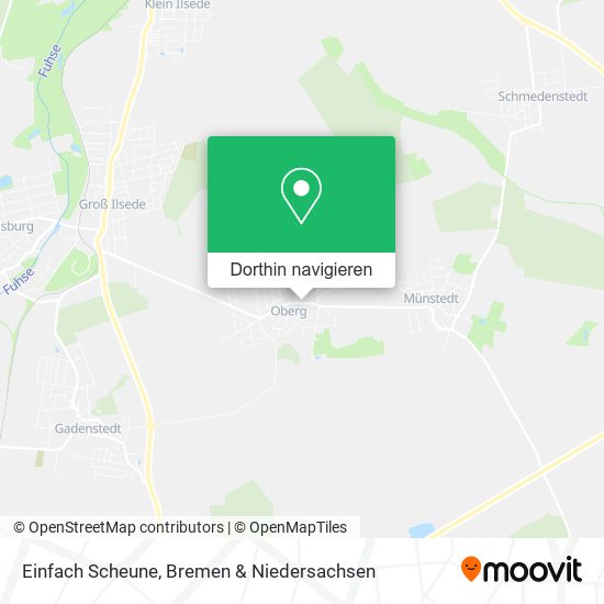 Einfach Scheune Karte