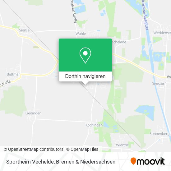 Sportheim Vechelde Karte