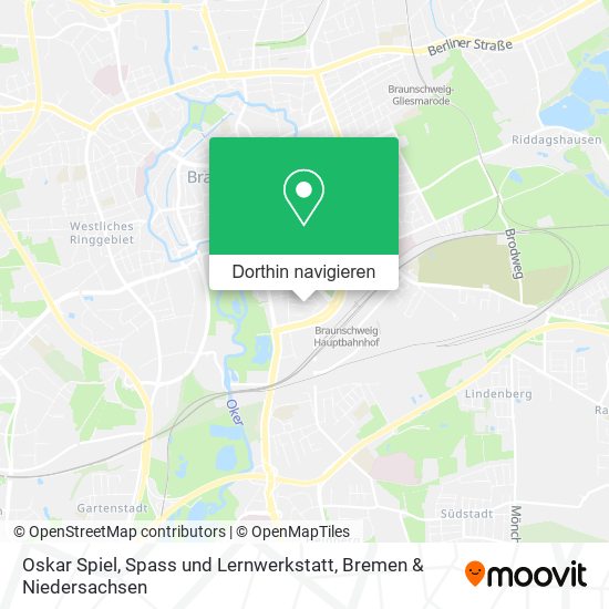 Oskar Spiel, Spass und Lernwerkstatt Karte