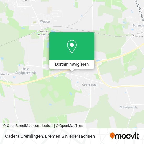 Cadera Cremlingen Karte