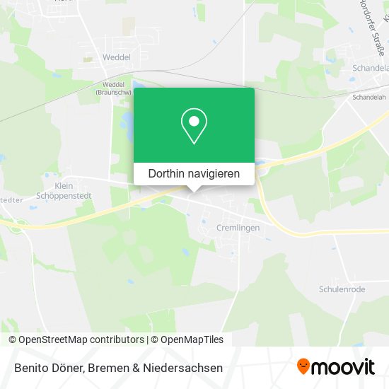Benito Döner Karte