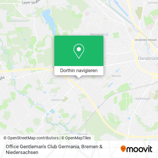Office Gentleman's Club Germania Karte