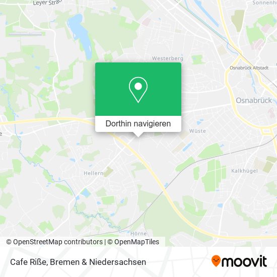 Cafe Riße Karte
