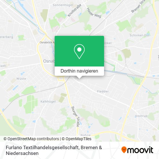 Furlano Textilhandelsgesellschaft Karte