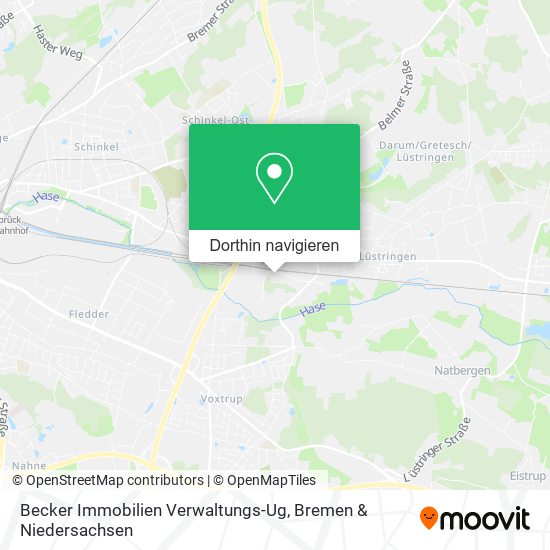 Becker Immobilien Verwaltungs-Ug Karte