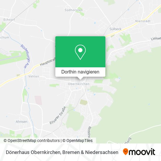 Dönerhaus Obernkirchen Karte