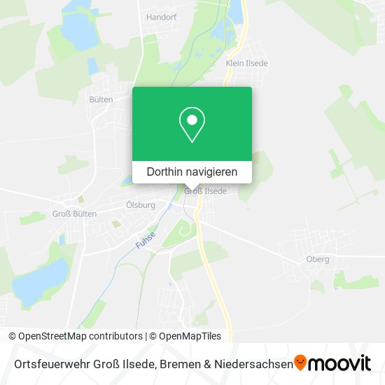 Ortsfeuerwehr Groß Ilsede Karte