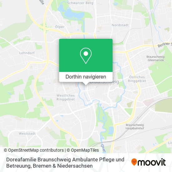 Doreafamilie Braunschweig Ambulante Pflege und Betreuung Karte