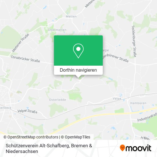 Schützenverein Alt-Schafberg Karte