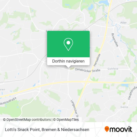 Lotti's Snack Point Karte