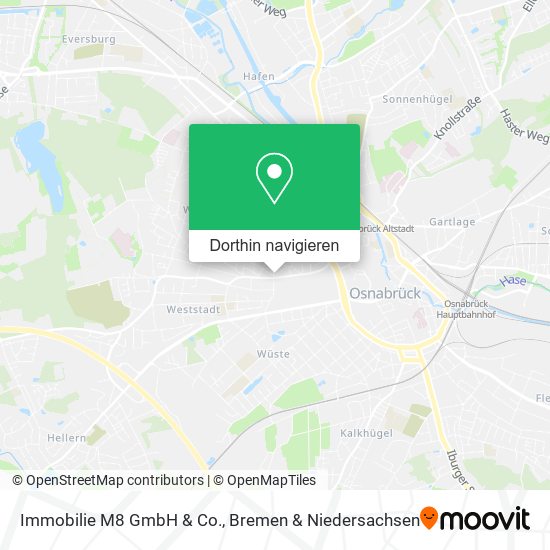 Immobilie M8 GmbH & Co. Karte