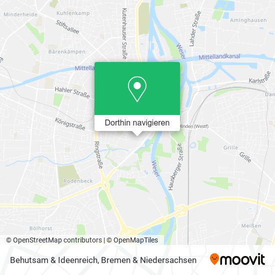 Behutsam & Ideenreich Karte