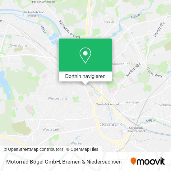 Motorrad Bögel GmbH Karte