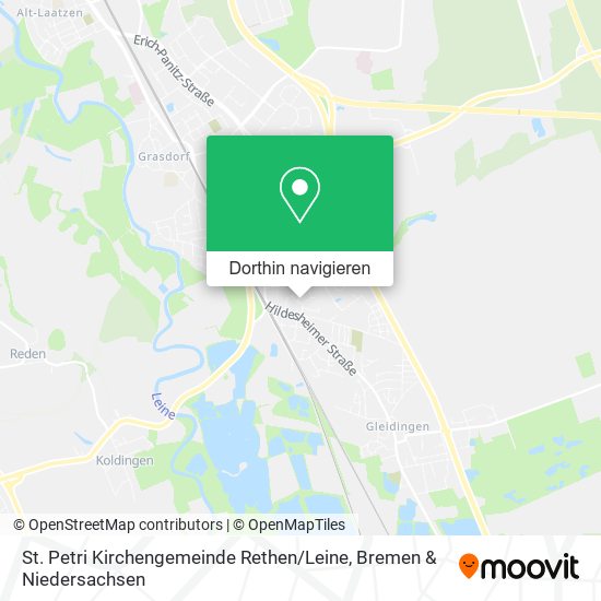 St. Petri Kirchengemeinde Rethen / Leine Karte