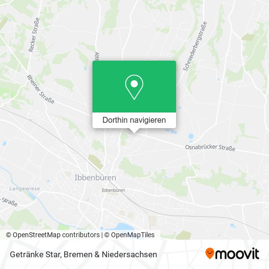 Getränke Star Karte