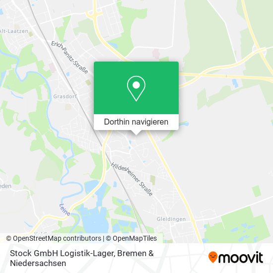 Stock GmbH Logistik-Lager Karte