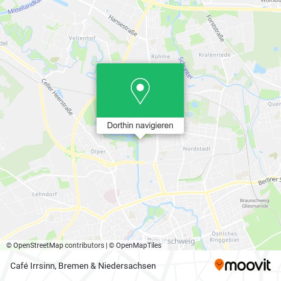 Café Irrsinn Karte