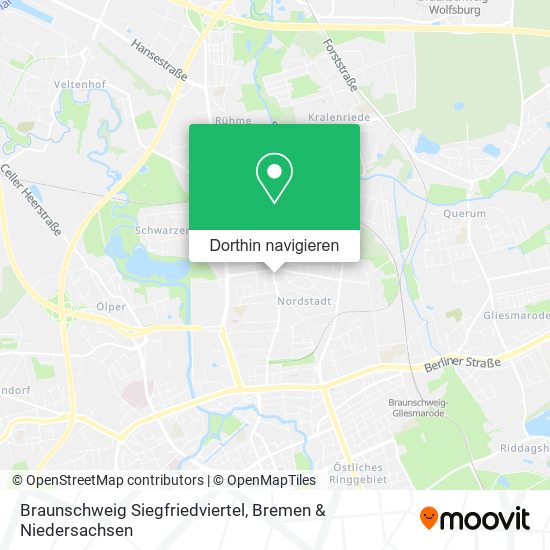 Braunschweig Siegfriedviertel Karte