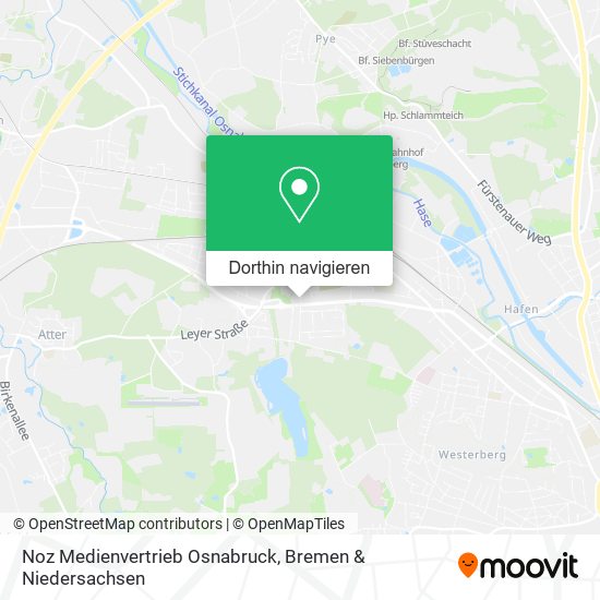 Noz Medienvertrieb Osnabruck Karte