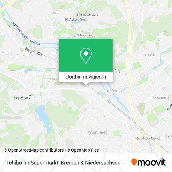 Tchibo im Supermarkt Karte