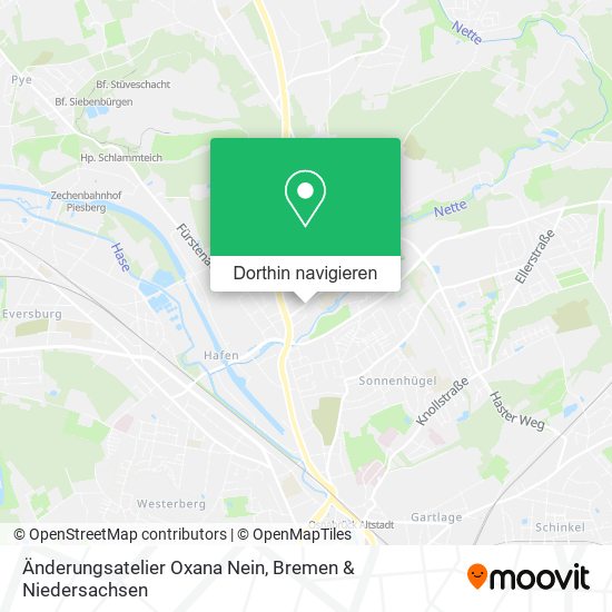 Änderungsatelier Oxana Nein Karte