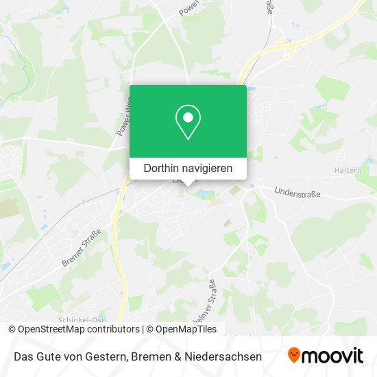 Das Gute von Gestern Karte