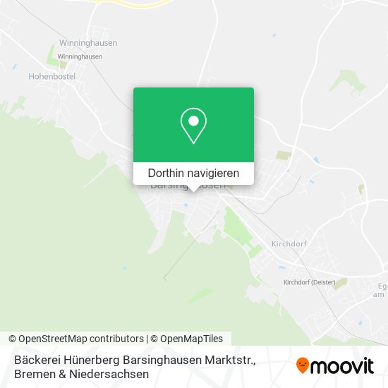 Bäckerei Hünerberg Barsinghausen Marktstr. Karte