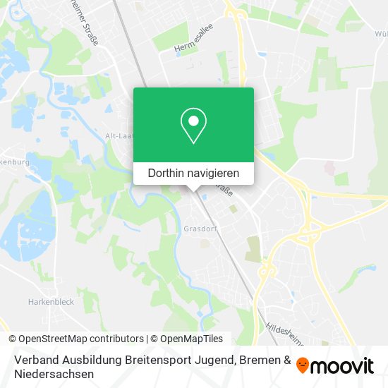 Verband Ausbildung Breitensport Jugend Karte