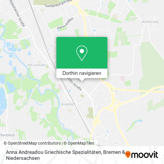 Anna Andreadou Griechische Spezialitäten Karte