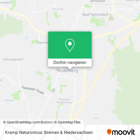 Kramp Naturontour Karte