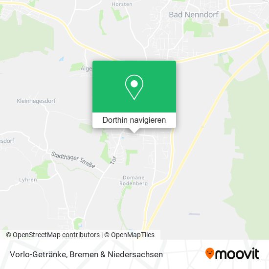 Vorlo-Getränke Karte